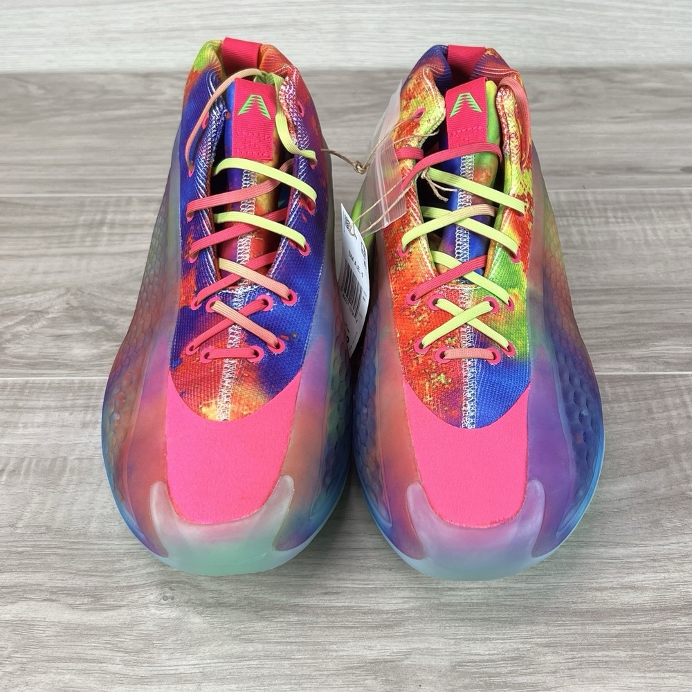 Adidas SM A.E. 1 Anthony Edwards (Rare) Tie Dye Men's Size 12 IH0829 Unreleased - Picture 5 of 10
